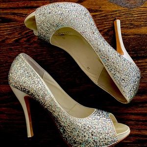 Benjamin Adams London Rhinestone Pumps